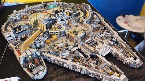 You Need 10000 Pieces To Build A Minifig Scale Lego Millennium Falcon