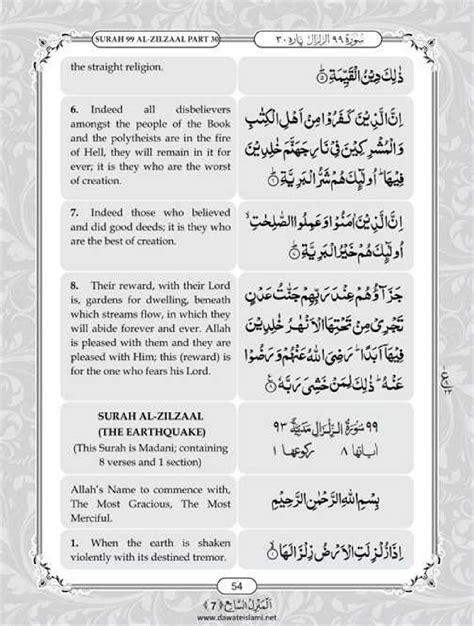 Surah Bayyinah English Pdf Online Download English Translation Pdf