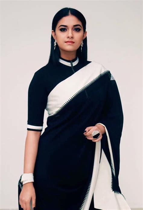 Black And White Saree Black Saree Black White Black Blouse Designs