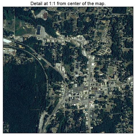Aerial Photography Map Of Haleyville Al Alabama