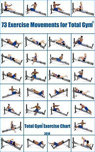 Total Gym Workout Chart Free Workoutwalls