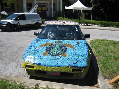 July 13, 2021 5:30 pm. Turtle car at a car show in Mount Dora, Florida (photo ...