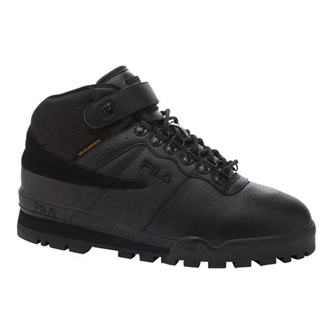 Fila Mens F 13 Weather Tech Boot Blackblackblack National Sports