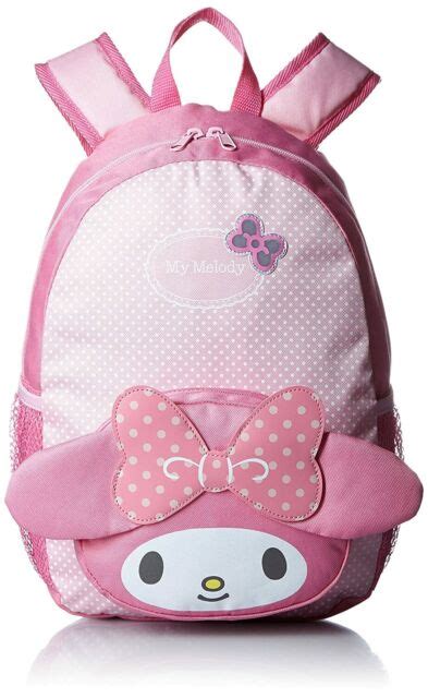 My Melody Kids Backpack 33cmx22cmx13cm Pink From Japan Ebay