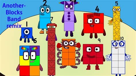 Numberblocks New Number Band Remix Number Counting Song Songs Remix Youtube