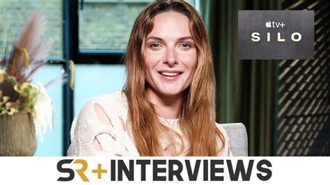 Rebecca Ferguson Opens Up About Producing Starring In New Series Silo Youtube