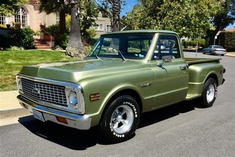454 Powered 1972 Chevrolet C10 Stepside Pickup For Sale On Bat Auctions