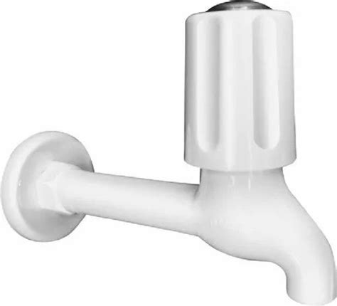 Wall Mounted White Plastic Long Body Bib Cock For Bathroom Fitting At Rs Piece In Malegaon