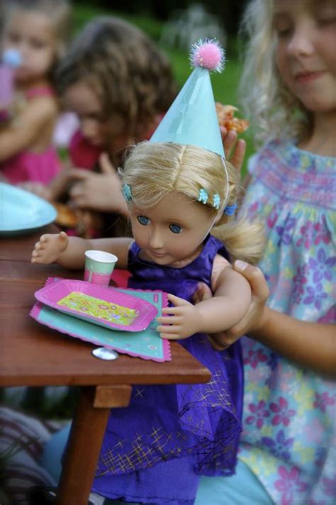 american girl doll birthday party ideas photo 5 of 27 american girl birthday party doll