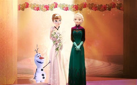 Kristoff And Annas Wedding Frozen Photo 38386227 Fanpop