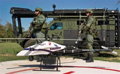 Law Enforcement Drones Key Roles For Automatic Devices