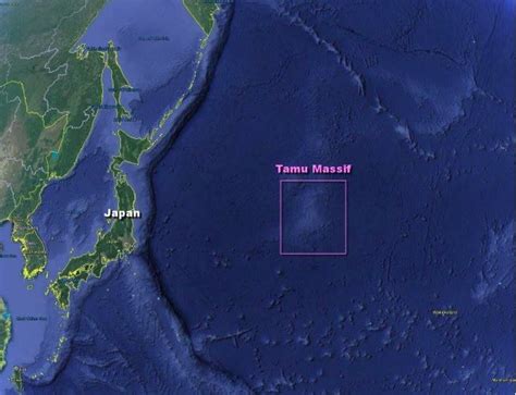 Largest Volcano On Earth Discovered On Pacific Floor