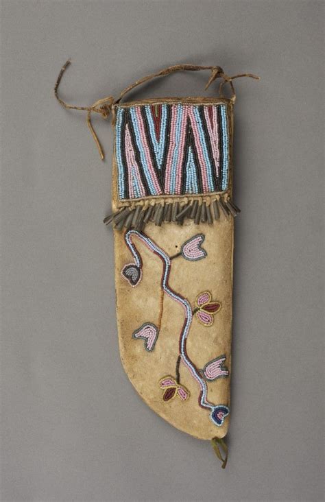 Cree Knife Case Portland Art Mus Ac Native American Knife Sheath