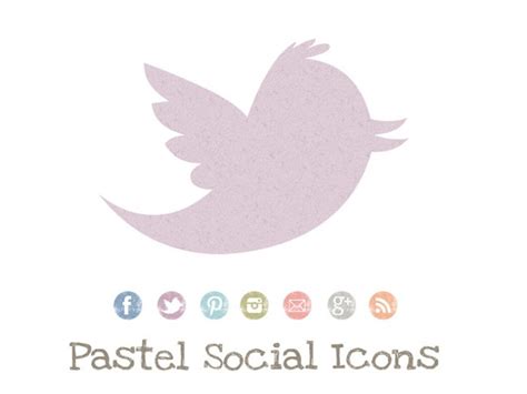 Free Pastel Social Media Icons Cute Social Media Icons Free Social