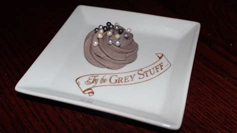 The Grey Stuff At Disneys Be Our Guest Restaurant In The Magic
