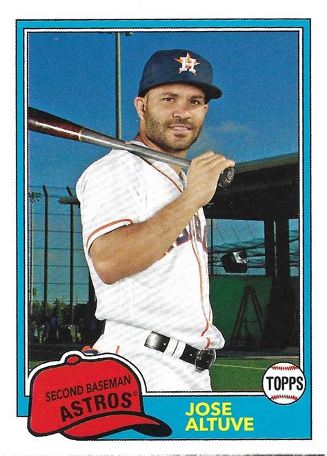 Jose Altuve 2018 Topps Archives 272 Houston Astros Baseball Card