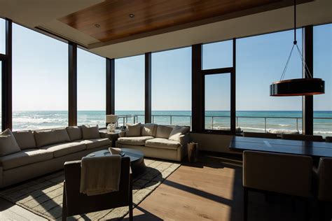 Lucid Architecture Modern Beach House Sitting Lucid Architecture