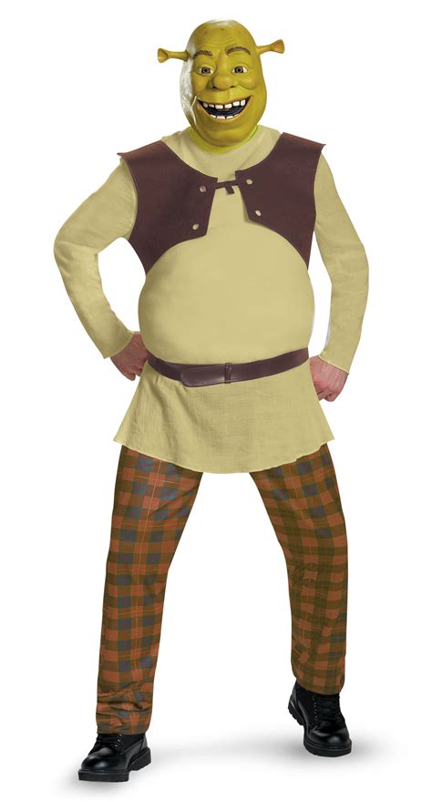 Adult Shrek Deluxe Costume 86358 Xl 42 46