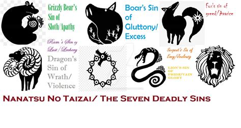 Seven Deadly Sins And Animals By Pirohiko Baltazar On Deviantart