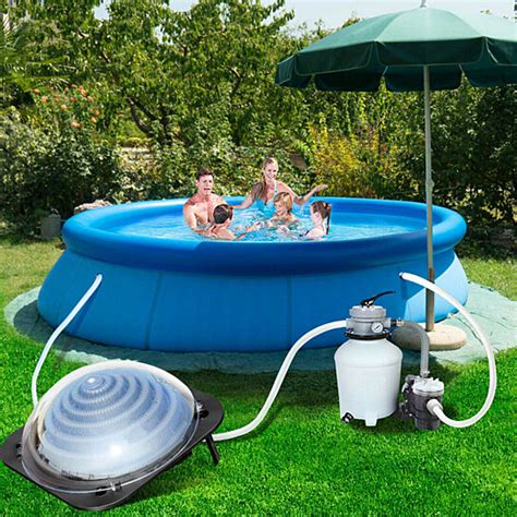 Buy Black Outdoor Solar Dome Inground Andabove Ground Swimming Pool Water