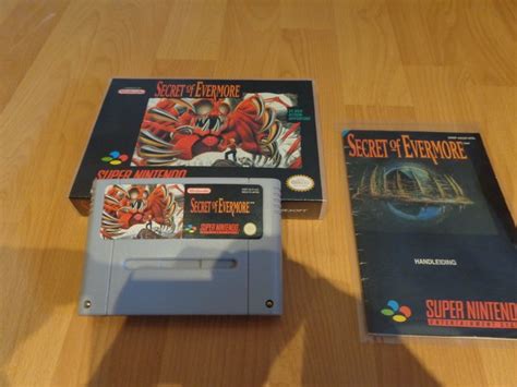 Snes Secret Of Evermore Fully Complete Plastic Box Catawiki