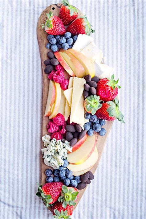 Easy Fruit And Cheese Charcuterie Board Recipe Charcuterie Board