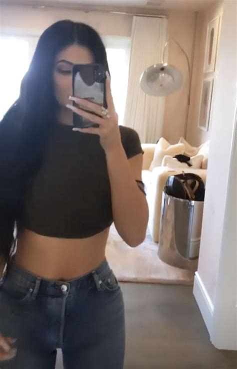 Kylie Jenner Seduces Camera In Series Of Instagram Story Videos Showing Off Her