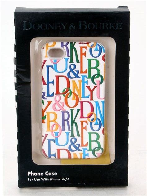 New Genuine Dooney And Bourke Iphone 4 And 4s Case Free Shipping