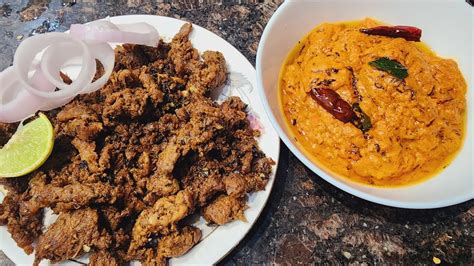 Pathar Ka Gosht Tamater Ki Chutney Hyderabadi Lunch Combo Recipe