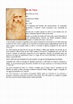 Biografía de Leonardo Da Vinci | Resúmenes de Historia - Docsity