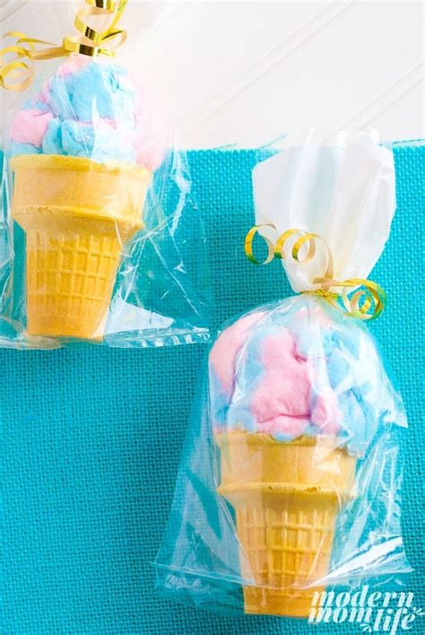 How To Make Tasty Cotton Candy Party Favors Modern Mom Life