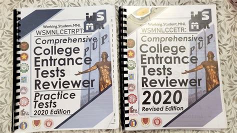 College Entrance Test Reviewers 2020 Edition Hobbies And Toys Books