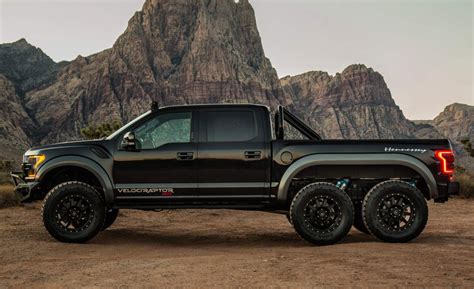 Hennessey Velociraptor 6x6 Off Road Pickup Truck Goes On Sale Images
