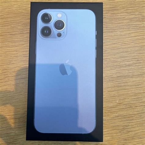 New Apple Iphone 13 Pro Max 128gb Sierra Blue Unlocked In