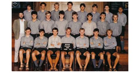 School Photo 1980s Nelson College Nelson Mad On New Zealand