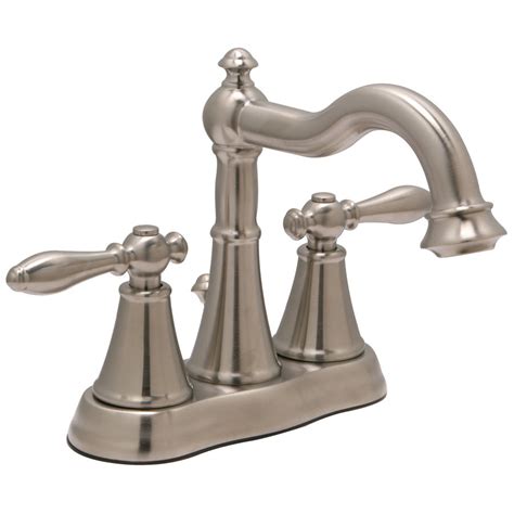 Huntington brass bridge kitchen faucet. HUNTINGTON BRASS Sherington 4" Center Set Faucet - Satin ...