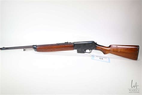 Non Restricted Rifle Winchester Model 1907 Dated 1909 351 Cal Five