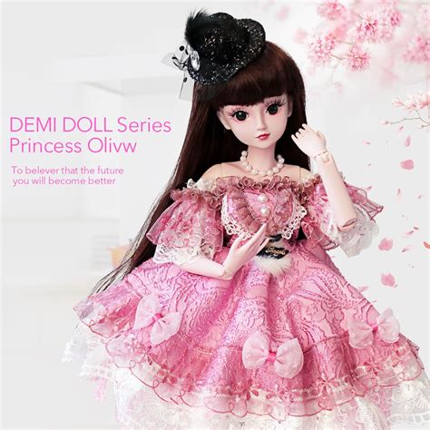 Ucanaan 13 Bjd Sd Doll Girls Bjd Dolls Handmade Full Outfits Pink