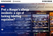 Pret a Manger’s allergy incidents: a sign of lacking labelling ...