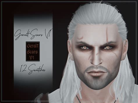 The Sims Resource Geralt Scars V1
