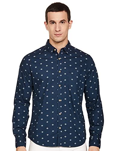 Buy United Colors Of Benetton Mens Printed Casual Shirt