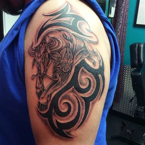 Taurus Tattoos For Men Ideas And Inspiration For Guys