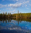 Urho Kekkonen National Park - Kaavitsalammi Water Reflections (Early ...