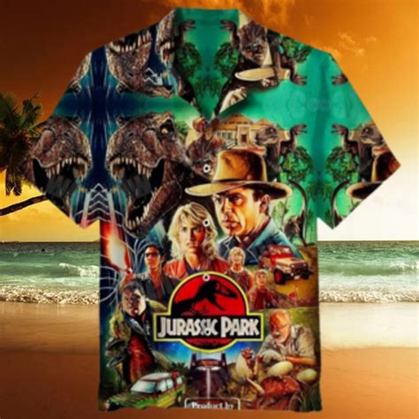 Jurassic Park Hawaiian Shirt Classic Movie Series Gearbloom