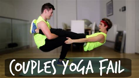 Couples Yoga Fail Thatcherjoe Youtube