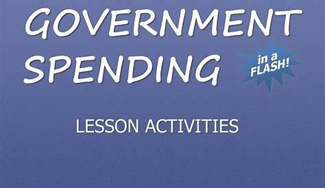 government spending worksheets answers