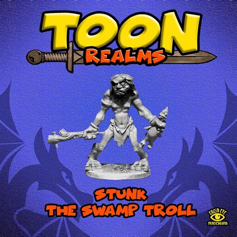 Lep Toon Stunk Stunk The Swamp Troll Badger Games