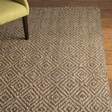 Grassmere Hand Woven Brown Area Rug Brown Leather Sofa Living Room