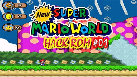 New Super Mario World Hack Rom Snes Youtube