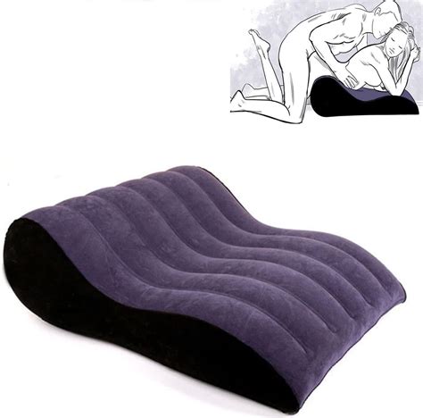 Ladovin Inflatable Wedge Bed Pillow Support Pillow Portable Magic Cushion Ramp Body Pillow For